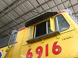 The cab of the 6916