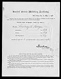 Conduct report, May 1905