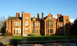 Rear of the hall