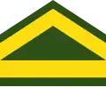 Cabo de primera (National Army of Uruguay)[20]