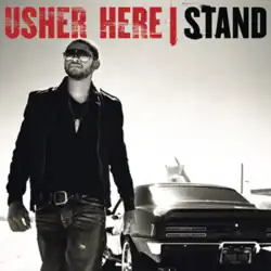 Usher walking away from a car