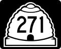State Route 271 marker