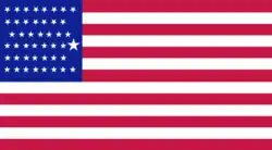 Utah's Statehood flag