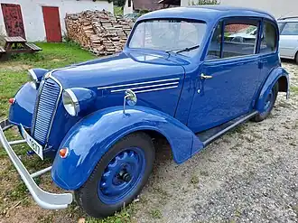 Blue Tatra 57B