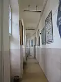 Downstairs hallway in the old wing