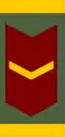 Sargento segundo (Venezuelan Army)[18]