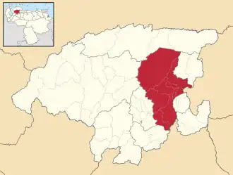 Location in Lara