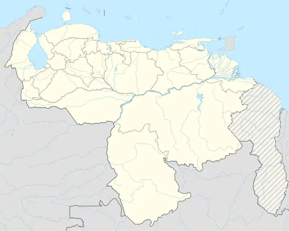 Machurucuto raid is located in Venezuela