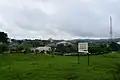 Campus with chapel and admin buildings in view