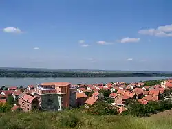 Picture of Višnjica, overlooking the Danube.