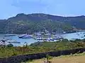 View of Nelson's Dockyard from Fort Hill