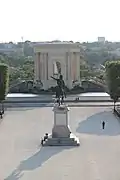 View from the Arc de Triomphe.