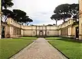 Villa Giulia court, Giorgio Vasari
