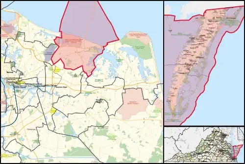 Map of the district