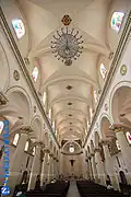 Interior view from the entrance