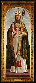 Vittore Carpaccio, A Bishop Saint Blessing (1514)