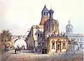 Nikolskiye/Vladimirskiye (St. Nikolay's/St. Vladimir's) Gates, 1840s