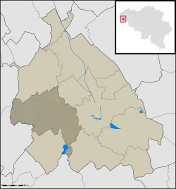 Location in Ypres