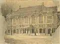 Schmitz's 1905 rendering for the Weinhaus Rheingold (Rheingold Wine House) in Berlin.
