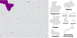Map of the district
