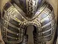 Fauld and tassets of the Sackville armour