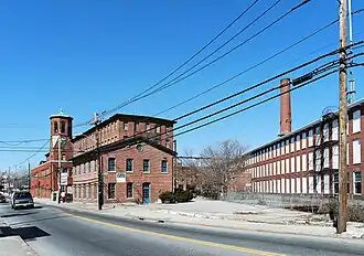 Wanskuck Mill No. 2 (at right), Wanskuck, 1905.