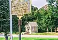 Original Post office and historical marker