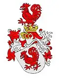 Coat of Arms of von Hahn, Kurland and Oesel