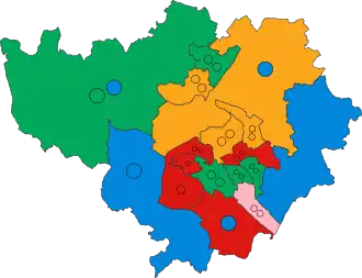 2023 results map