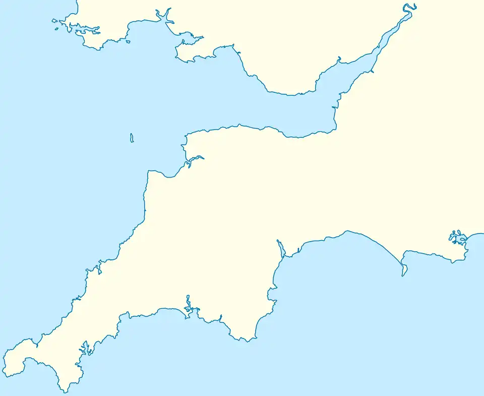 Battle of Stratton is located in West Country