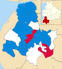 2010 results map