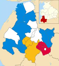 2019 results map
