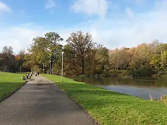 Rusałka lake.
