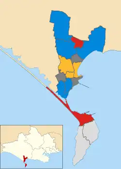 2006 results map