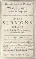 1720 The most Important Question What is Truth Explained and Enlarged