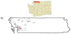 Location of Geneva, Washington