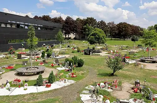 Pet cemetery in Vienna, Austria