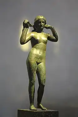 Greco-Roman bronze statuette