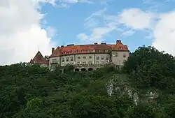 Przegorzały Castle, the seat of the Institute of European Studies