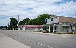Looking west on 260th Street