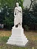 Statue of Huskisson in Pimlico Gardens, Pimlico, London