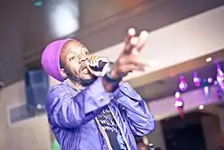 Winky D performing in 2025