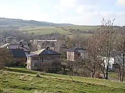 The Pogórze Bukowskie is a hilly region (thus the name, Bukowsko hilly region) in Poland (Wola Piotrowa view.