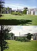 Before and after the fire