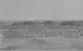 A 1917 tent pitching practice put on as a corps-wide class by the Military Department.