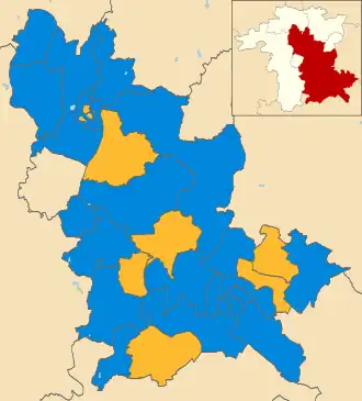 2007 results map