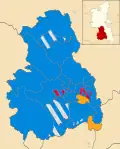 2007 results map