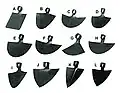 Draw hoe blades from Serbia