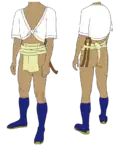 The uniform used during the competition