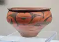 Basin from the Miaodigou site. Yangshao culture, c. 4000 BCE Shanxi Museum